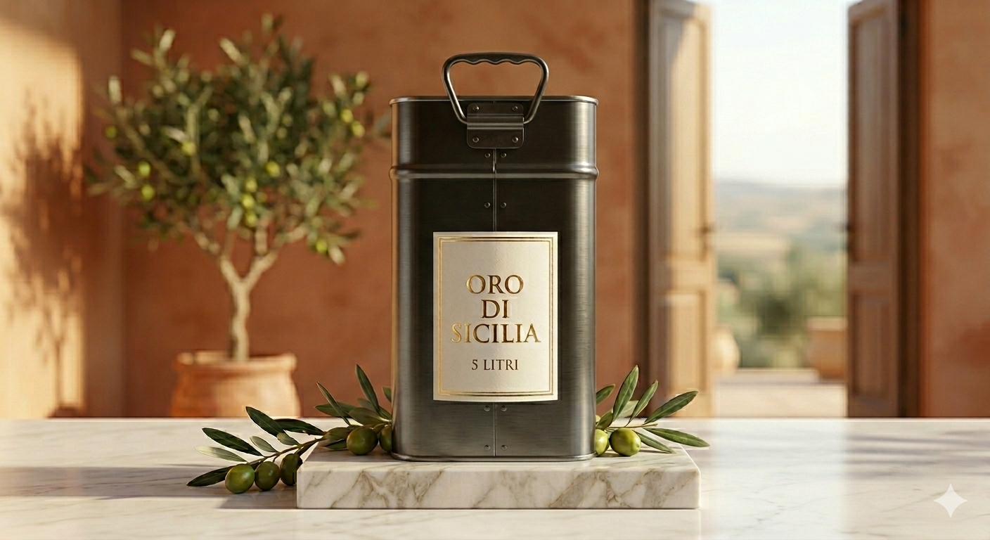 Olio Extra Vergine d'Oliva Siciliano – Oro di Sicilia