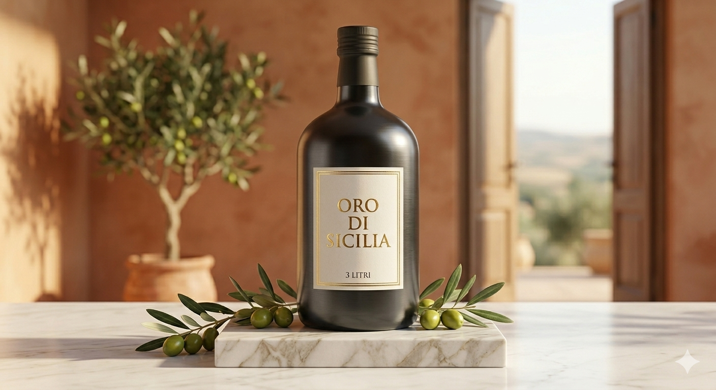 Olio Extra Vergine d'Oliva Siciliano – Oro di Sicilia